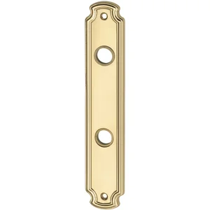 MARCHESI Langschild SCHÖNBRUNN - WC 90, Messing poliert