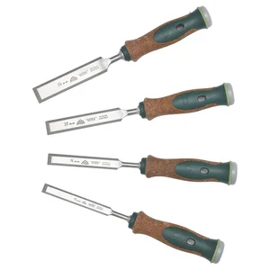 STUBAI Spezial-Stemmeisen-Satz mit Korkheft 4-teilig