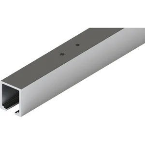 HAWA-Junior 80/100 Laufschiene Deckenmontage L=1600 mm Alu farblos eloxiert