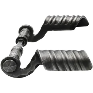 SCHÖSSWENDER Drückerpaar BERCHTESGADEN, Ansatz 18 mm, schwarz passiviert