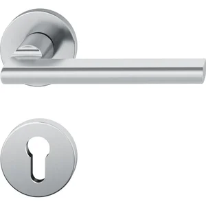 FSB Drückergarnitur 12 1035 ASL auf Rosette PZ, Edelstahl matt