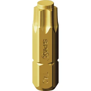 SPAX Bit-Einsatz T-Star 1/4"sechskant T40/25 mm Zapfenführung, Inhalt 5 Stück