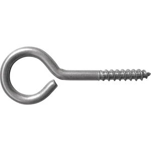 Ringschraube mit Holzgewinde 3.45x20 Edelstahl A2