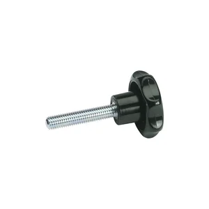 Sterngriff aus Kunststoff Außen ø 32 mm mit Gewindestift M 6 x 35 mm