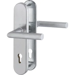 SH-Drückergarnitur STOCKHOLM-auf LS PZ88, 57-67, ohne Kzs., Edelstahl matt