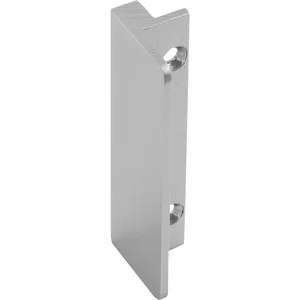 MARCHESI Balkontürgriff Länge 60 mm, Aluminium Edelstahl-Effekt