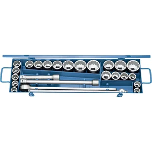 GEDORE Steckschlüssel-Satz D32EMAU-2 3/4"vierkant Umschaltknarre 25-tlg.
