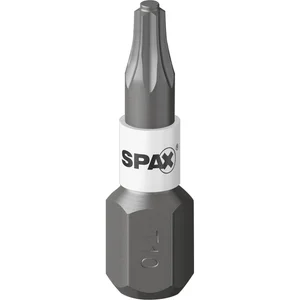 SPAX Bit-Einsatz T-Star 1/4"sechskant T10/25 mm Zapfenführung, Inhalt 5 Stück