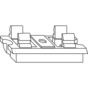 ROTO NT/NX Auflauf für Nutmontage Flügelteil Falzluft 12 mm grau