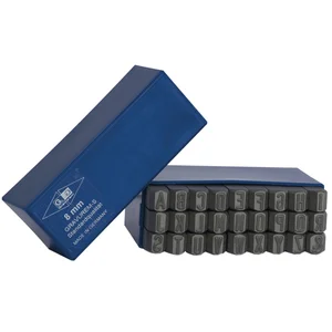 Schlagbuchstaben-Satz Standard 6 mm