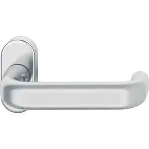 FSB Rahmentürdrücker 09 1243 Hochhaltefeder B ovale Rosette Edelstahl matt