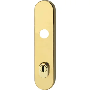 MARCHESI Sicherheits Langschild für Knopf PZ92, mK.-16 mm, Edst.-PVD