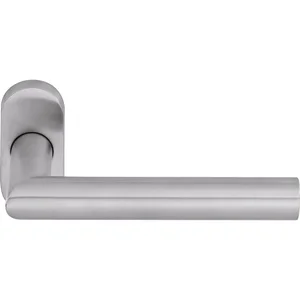 OGRO Drückerlochteil PREMIUM 8906 FS - ohne Rosette, 20 mm, Edelstahl matt