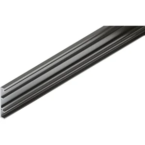 HAWA-Junior 100/B Clipblende L=6000 mm auf Maß silber