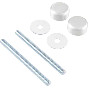 KWS Befestigungszubehör S1 - einseitig, M8 x 140, silber eloxiert