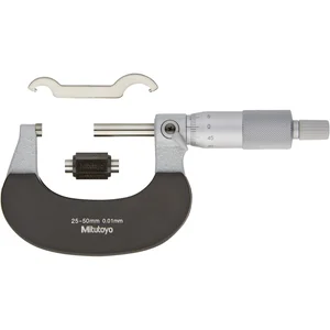 MITUTOYO Bügelmessschraube mit Einstellmaß DIN 863/1 Messbereich 25-50 mm