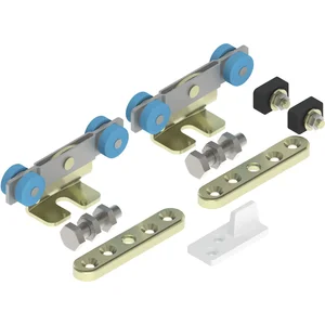 HELM 75 Beschlagset Holz 1-flg. 75 kg ohne Laufschiene