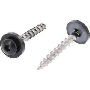 Kopflackierte Fensterbankschraube 3.9x25 Torx 15 Edelstahl A2 / RAL7016