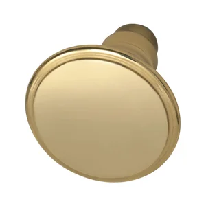 MARCHESI Knopfdrückerlochteil, ø 55 mm, Messing poliert