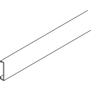 HAWA Porta 100/HMD Acoustics Clipblende Wandmontage L=2500 mm silber