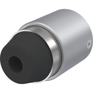 KWS Wandtürpuffer 2120 gefederter Anschlagpuffer, Stahl/Alu silber lackiert