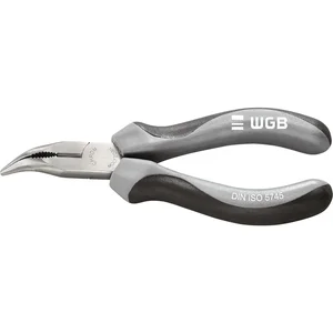 WGB Langschnabelzange gebogen 2K-Griff Länge 200 mm