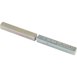 OGRO Drückerstift PR 120 FS - Vierkant: 9 mm, geteilt, 67/67, Stahl verzinkt