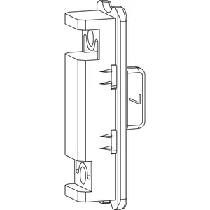 ROTO NT/NX Mittelschließer verdeckt Flügelteil Nr. 07 für Holz verstellbar