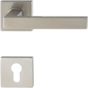 MARCHESI Drückergarnitur CHIA PZ, ohne Stütznocken, Edelstahl matt