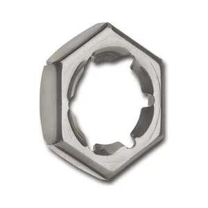 DIN7967 M12 verzinkt Sicherungsmutter (Palmutter)