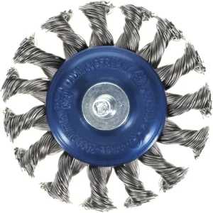 OSBORN Rundbürste mit Schaft 75 x 12 x 6 mm Stahldraht gezopft