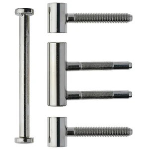 Einbohrband 3-tlg. Typ 335 ø 15 mm, Stahl vernickelt