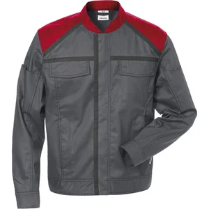 FRISTADS Jacke Skarup 4555 STFP grau/rot XXL