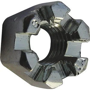 DIN935/ 8 M42x3 verzinkt Kronenmutter mit Feingewinde