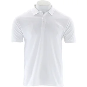 FRUIT OF THE LOOM Polo-Shirt Piqué Type F502 weiß S