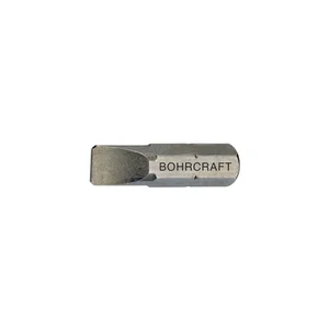 BOHRCRAFT Bit-Einsatz Code 6100 1/4"sechskant 5,5 x 0,8 x 25 mm Schlitz