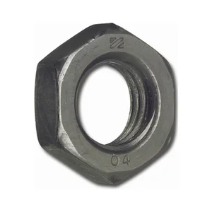 ISO4035 04 M24 blank flache Sechskantmutter (DIN439-2)