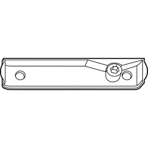 ROTO NT/NX Niveauschaltsperre Rahmenteil Holz einfräsbar 5L FT 24 mm 13V rechts