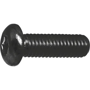 ISO7380-1 010.9 M 5x16 verzinkt schwarz Linsenschraube mit Innensechskant