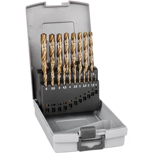 ALPEN Spiralbohrer-Kassette DIN338RN HSS Cobalt GRIP KP19 ø 1-10mm 19-teilig