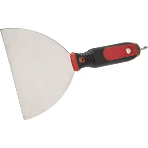 SCHULLER Fugenspachtel mit Bit rostfreier Stahl und 2K Handgriff Breite 150 mm