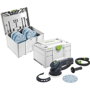 FESTOOL Exzenterschleifer Rotex RO 150 FEQ 720 Watt + Zubehör 552-tlg.