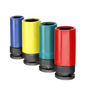 GEDORE Kraftsteckschlüssel-Satz lang K 19-LS-004 1/2" vierkant 4-teilig