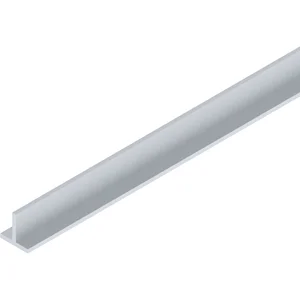 HELM GT-L T-Blende auf Maß geschnitten silber eloxiert