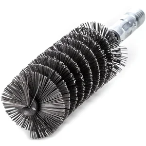 LESSMANN Siederohrbürste 57 mm Aufnahme W 1/2" Stahldraht