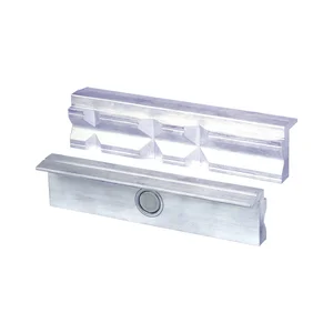 HEUER Alu-Prismen-Schutzbacke mit Magnet Backenbreite 150 mm