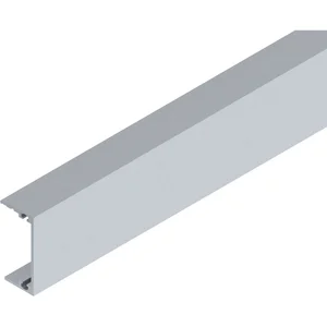 HELM GT-S 150 Blende auf Maß geschnitten silber eloxiert