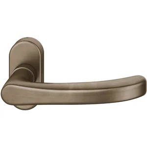 FSB FH-Rahmentürdrücker 09 1043 Hochhaltefeder B ovale Rosette Bronze