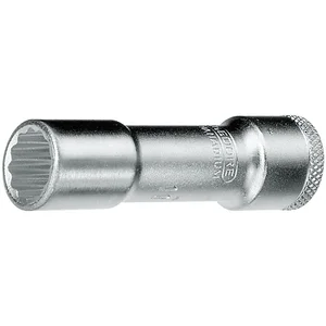 GEDORE Steckschlüssel-Einsatz lang D30 L DIN3124 3/8"vierkant 17.0 mm zwölfkant