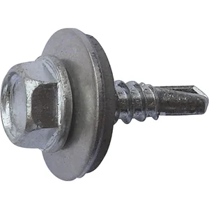 DIN7504K 4.8x 19 verzinkt Sechskantbohrschraube mit Scheibe ø 16 mm